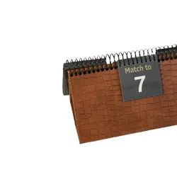 امتیاز شمار چرم قهوه ای4181