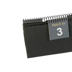 امتیاز شمار چرم رنگ مشکی 4206