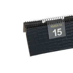 امتیاز شمار چرم  رنگ سورمه ای کد 4204