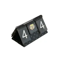 امتیاز شمار چرم طرح ال وی رنگ دودی