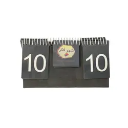 امتیاز شمار طرح چرم سوزنی رنگ ذغالی