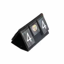 امتیاز شمار چرم رنگ سورمه ای کد 4306