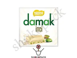 شکلات داماک پسته سفید