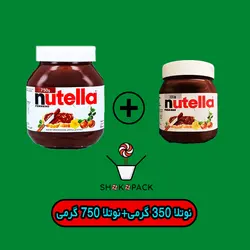 پک نوتلا  350 + 750 گرمی ایتالیا