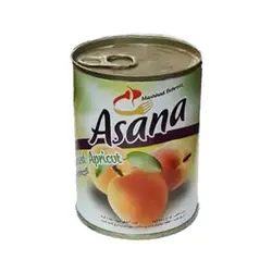 کمپوت زردآلو 380 گرمی آسانا