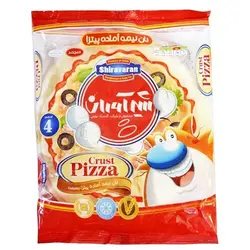 نان پیتزا 4 عددی 460 گرمی شیرآوران