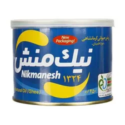 روغن حیوانی نوع اطمینان (گاو) 450 گرمی نیک منش