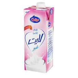 شیر کم چرب لایت (کم کالری) فرادما 1 لیتری میهن