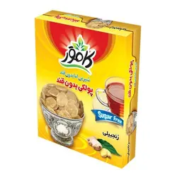 پولکی زنجبیلی بدون قند 150 گرمی کامور