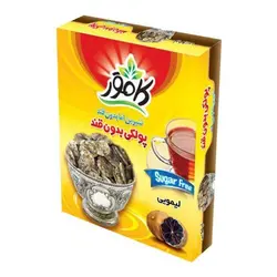 پولکی لیمویی بدون قند 150 گرمی کامور