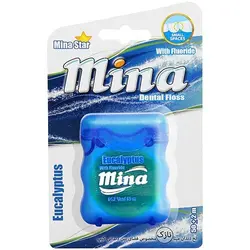 نخ دندان نازک با رایحه اکالیپتوس 50 متری مینا