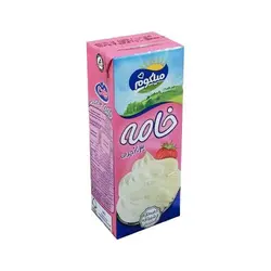 خامه پر چرب 200 گرمی میهن