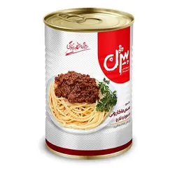 کنسرو سس ماکارونی با سویا و قارچ 380 گرمی بیژن