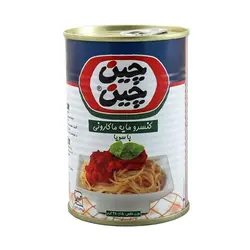 کنسرو مایه ماکارونی 380 گرمی چین چین
