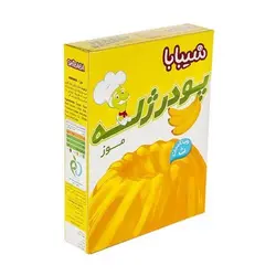 پودر ژله موز 100 گرمی شیبابا