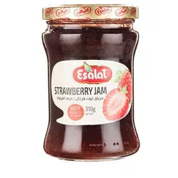 مربای توت فرنگی 310 گرمی اصالت