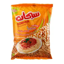 پروتئین سویا بافت دار ریزدانه 250 گرمی سبحان