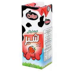 شیر توت فرنگی 1 لیتری میهن