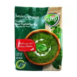 سبزی سوپ منجمد 400 گرمی پمینا کاله