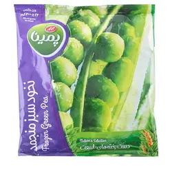 نخود سبز منجمد 400گرمی پمینا کاله