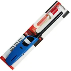 فندک آشپزخانه آبی+کپسول گاز یدک max