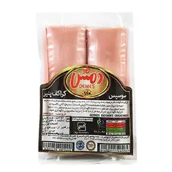 سوسیس کراکف پنیر 55% گوشت قرمز 350 گرمی دمس