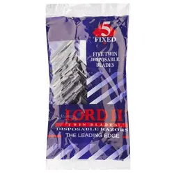 خودتراش ۲ تیغه صابون دار ۵ عددی لرد