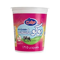 یوگو ماست همزده کم چرب 900 گرمی میهن