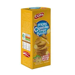 بیسکویت سبوس دار چند غله زنجبیل 150 گرمی کوپا