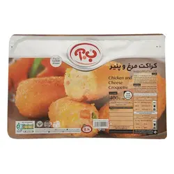 کراکت مرغ و پنیر 400 گرمی ب.آ