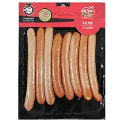 چوریزو ( 45% گوشت قرمز- 45% گوشت مرغ دودی حاوی پنیر) 300 گرمی سولیکو کاله