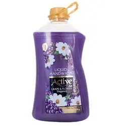 مایع دستشویی صدفی بنفش حاوی پروتئین سویا 2/5 لیتری اکتیو