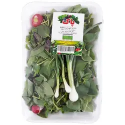 سبزی خوردن پاک شده حدوداً 120 گرمی پاک