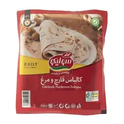 کالباس قارچ و مرغ 55% 300 گرمی سولیکو کاله