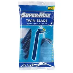 خودتراش 2 تیغه 5 عددی سوپرمکس