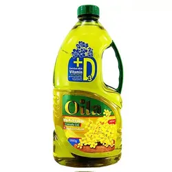 روغن کانولا 1800 گرمی غنی شده با ویتامین D3 اویلا