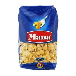 ماکارونی فرمی 500 گرمی مانا (گوش ماهی کوچک)