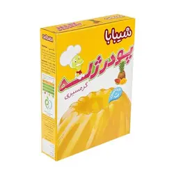 پودر ژله میوه های گرمسیری 100 گرمی شیبابا
