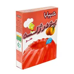 پودر ژله هلو 100 گرمی شیبابا