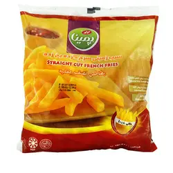 خلال سیب زمینی 10*10 منجمد 750 گرمی پمینا کاله