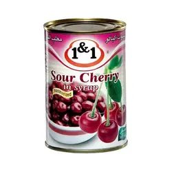 کمپوت آلبالو 370 گرمی یک و یک