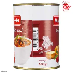 کنسرو خوراک لوبیا چیتی با سس 400 گرمی مهرام