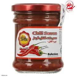 سس تند فلفل قرمز 170 گرمی بهروز