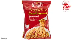 نودالیت با طعم مرغ الیت مقدار 75 گرم
