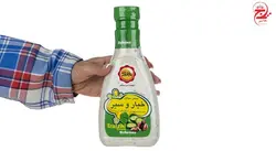 سس خیار و سیر بهروز مقدار 440 گرم