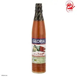 سس فلفل قرمز تند و سیر 88 میلی‌لیتری گلوریا