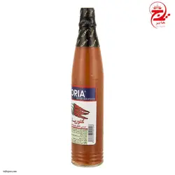 سس فلفل قرمز تند و سیر 88 میلی‌لیتری گلوریا