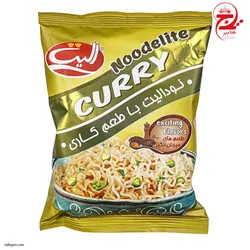 نودل با طعم کاری 75 گرمی الیت