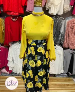 شومیز یقه کارتیه