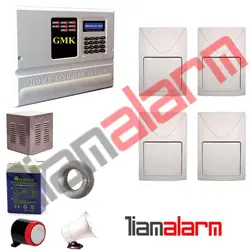 پکیج دزدگیر اماکن باسیم مدل جی ام کا سیم کارتی GM890F4